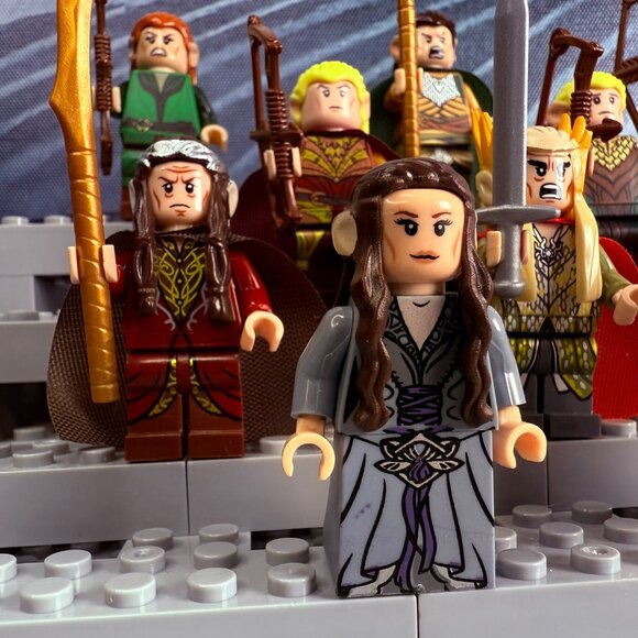 Lord of the Rings Custom Minifigures Lot of 10 - Picture 2 of 7